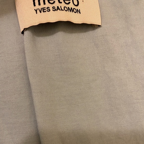 Yves Salomon lamb shearling fur brown teddy coat - Picture 8 of 10